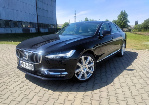 Volvo S90 cena 124900 przebieg: 119000, rok produkcji 2017 z Ostrołęka małe 562